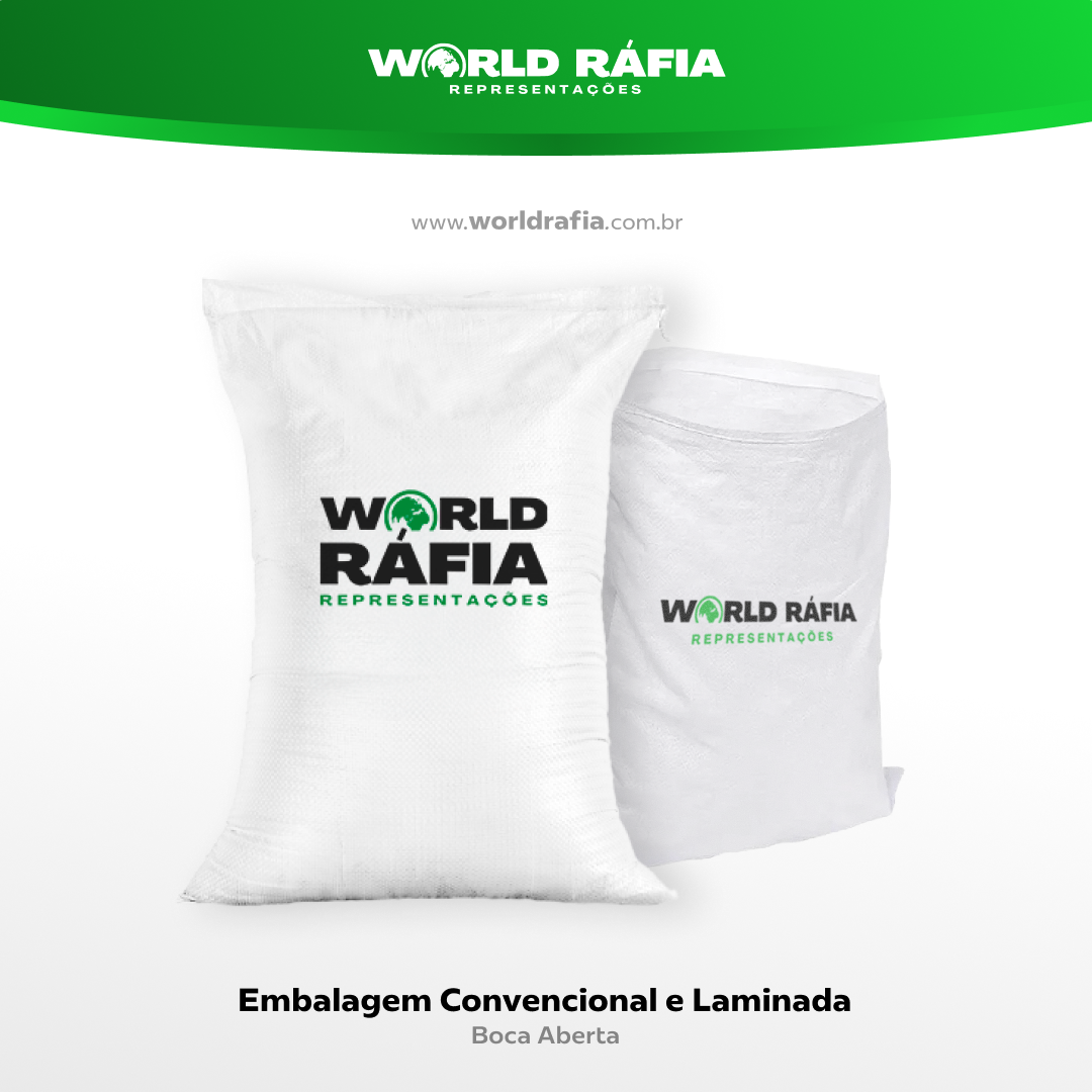 Embalagem Sacaria de Ráfia - Boca Aberta